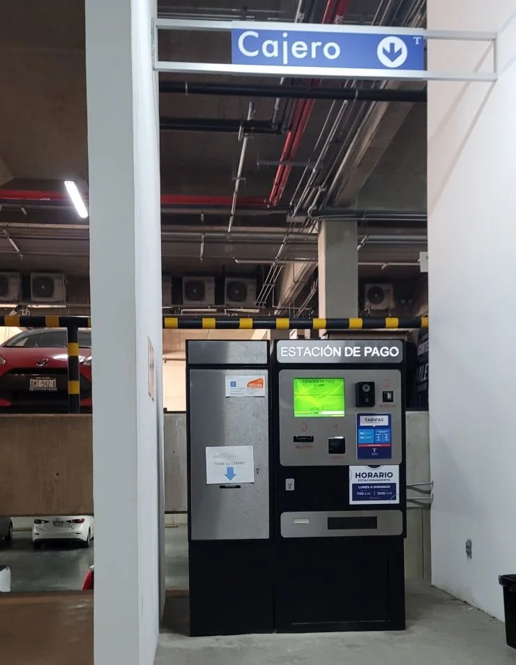 Sistema de autopago para estacionamientos Tijuana, Morelia, SLP