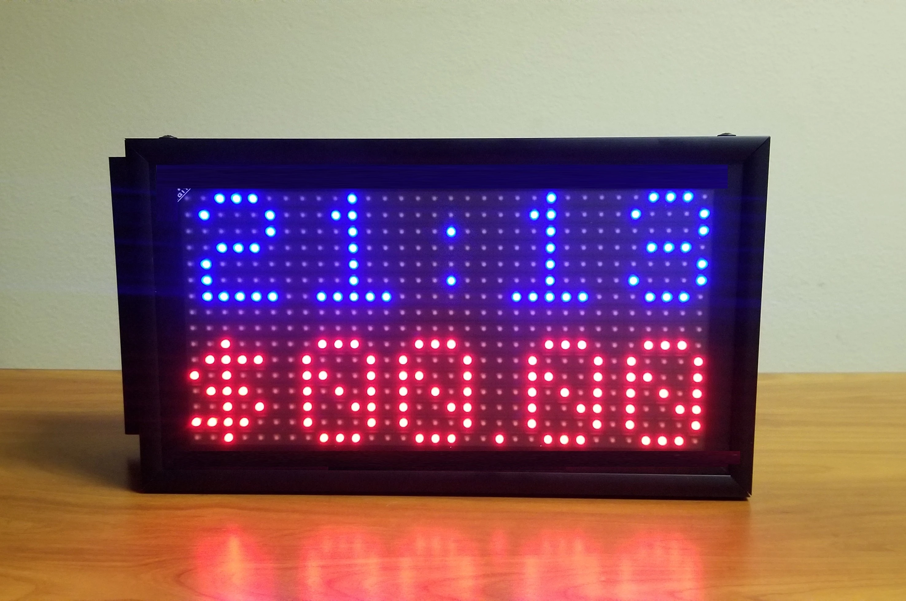 Display de tarifas Q800 para estacionamientos